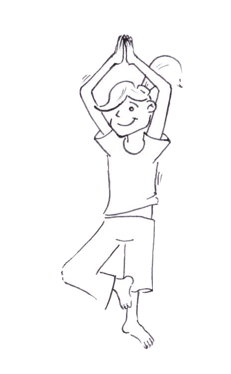 Flyer Baum transparent